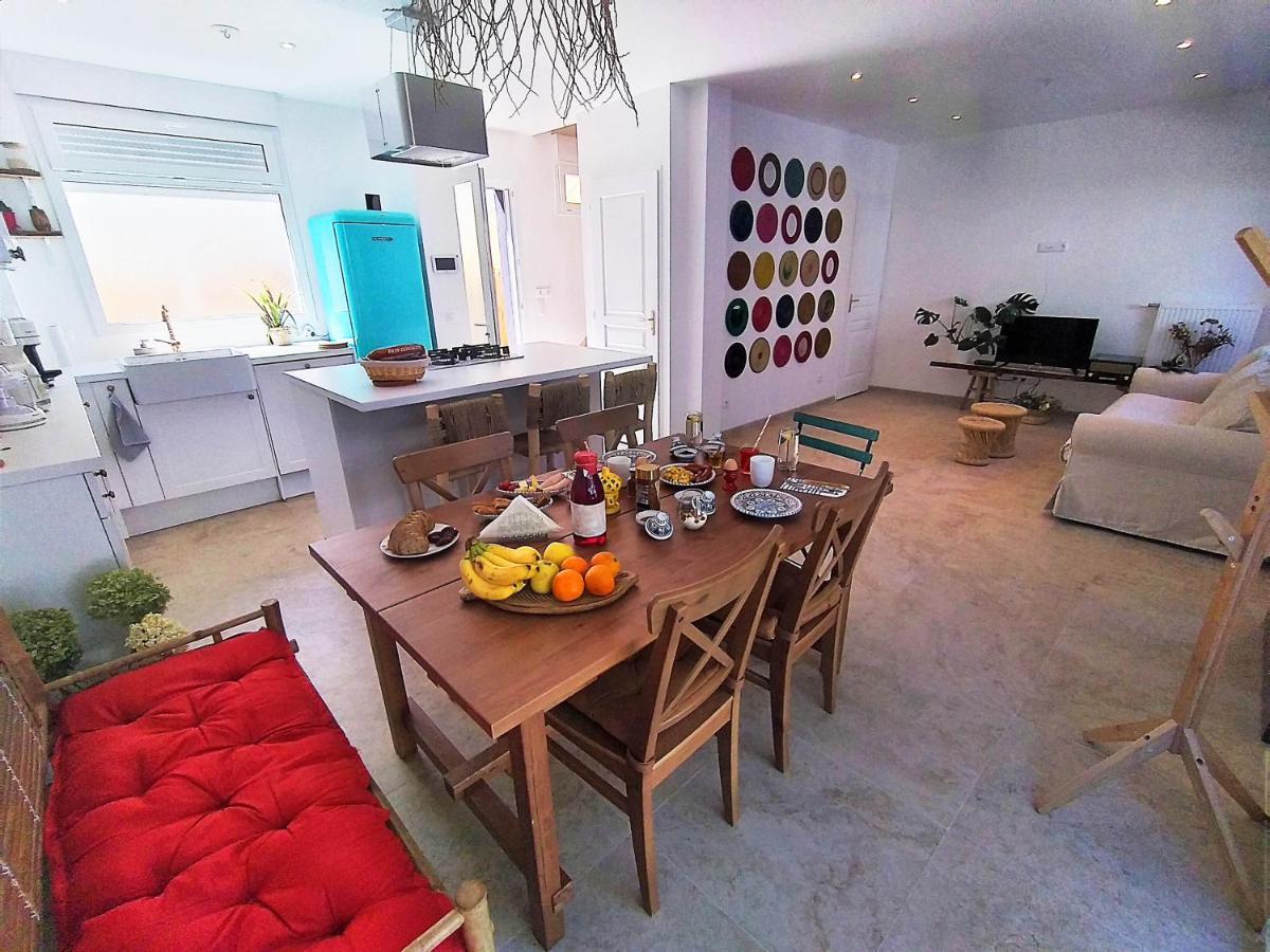 Dream Of Mediterranean House, Jacuzzi, Bbq, Delices Ensoleilles Sartrouville Exteriör bild