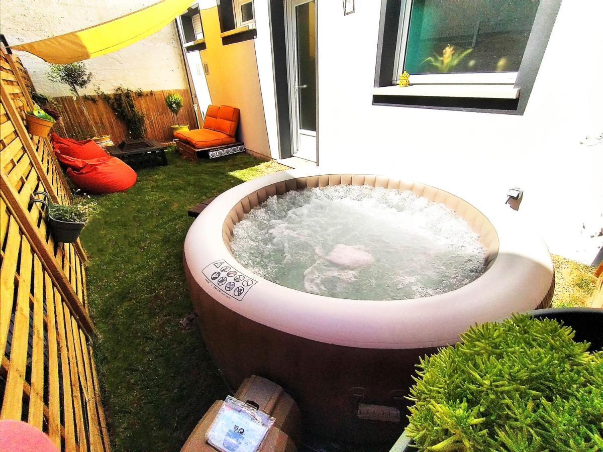 Dream Of Mediterranean House, Jacuzzi, Bbq, Delices Ensoleilles Sartrouville Exteriör bild