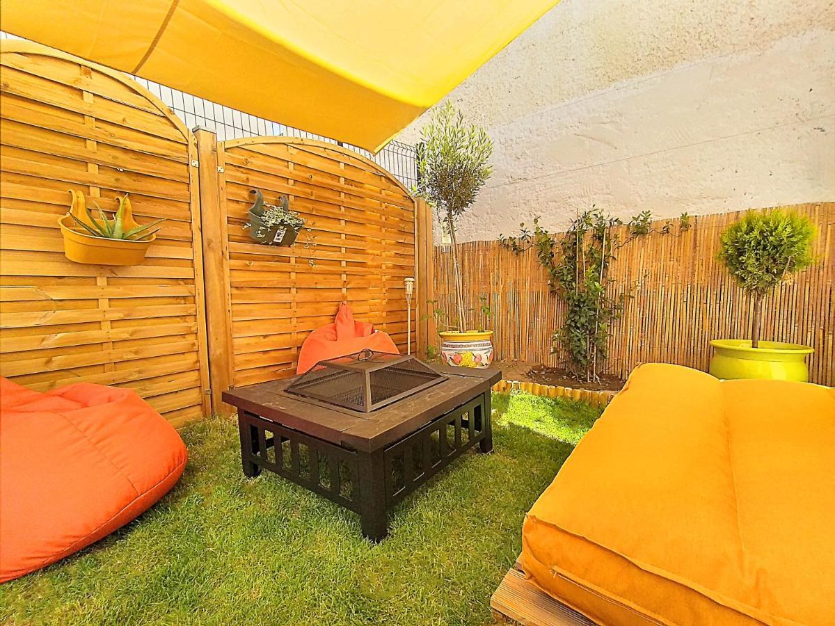 Dream Of Mediterranean House, Jacuzzi, Bbq, Delices Ensoleilles Sartrouville Exteriör bild