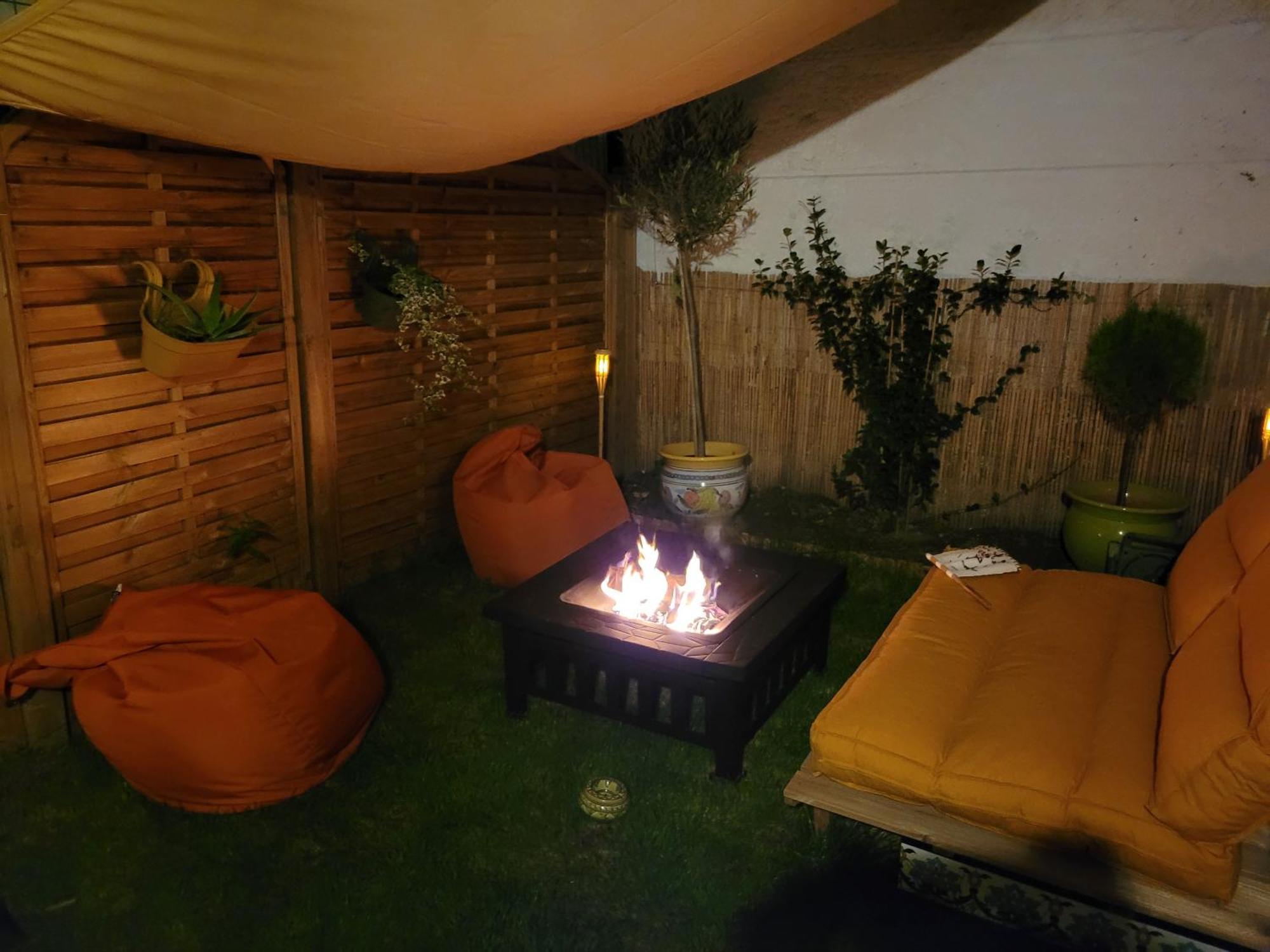 Dream Of Mediterranean House, Jacuzzi, Bbq, Delices Ensoleilles Sartrouville Exteriör bild